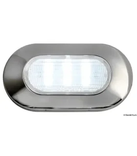 Osculati Luce di Cortesia LED IP67 Flush Mount Senza Incasso Frontale per Barca e Gommone