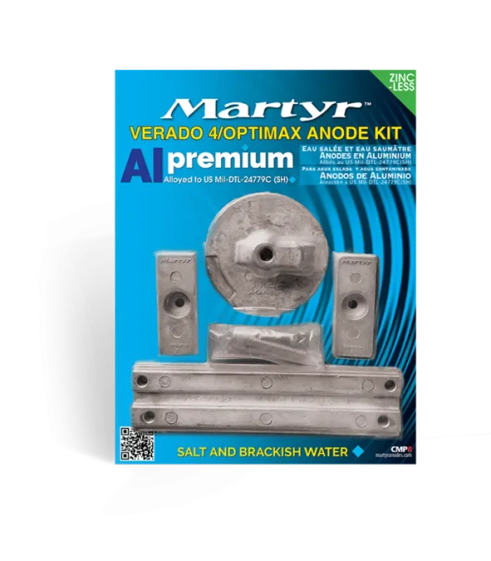 Kit Manutenzione 4 Pezzi Mercury Verado 4 Tempi e Optimax Fuoribordo