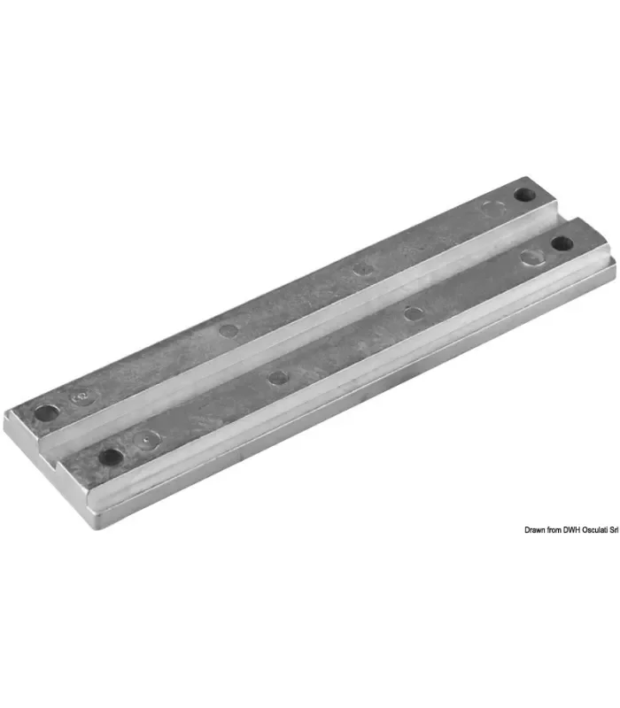 Anodo Barra Mercury Alluminio 4 Fori 30-200 HP
