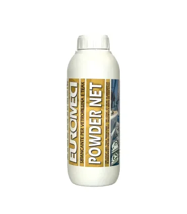 Euromeci Power Net Sbiancante Vetroresina e Teak Detergente Nautico Professionale