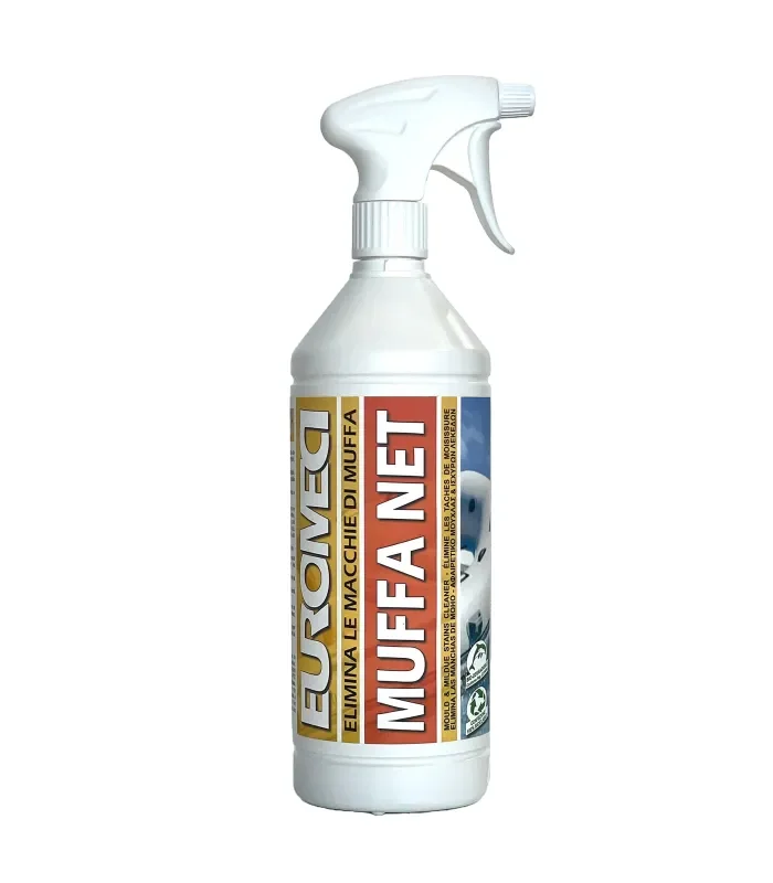 Euromeci Muffa Net Antimuffa Spray da 750 ml Barca Detergente Muffa Nautica Professionale
