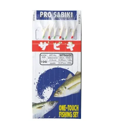 Sabiki Yamashita WFN600 WYVK600FLNBS WLAS404NFL Montature Pesca Mare Professionali