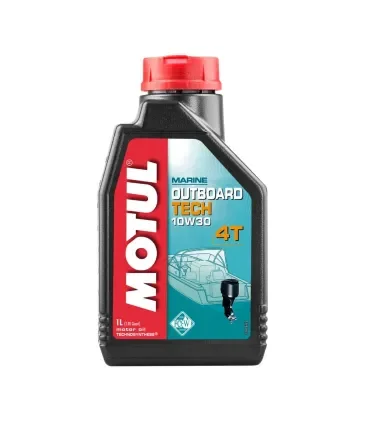 Motul Outboard Tech 4T 10W30 1L Olio Motore Fuoribordo NMMA FC-W
