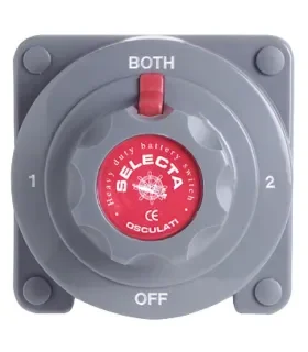 Interruttore / Deviatore Batterie Selecta Nautico – Selettore 1-2-Both-Off Alta Sicurezza
