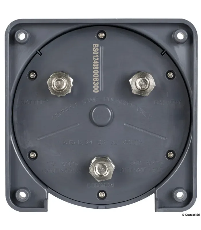 Deviatore Staccabatterie 2 Batterie 12V 24V per Barca, Camper e Auto
