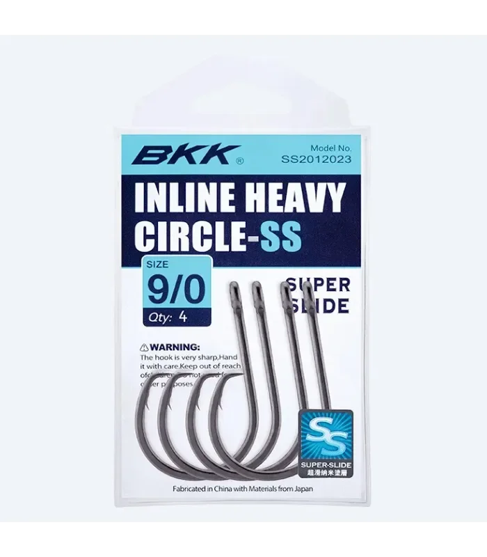 Amo BKK SS Inline Heavy Circle – Amo Circolare Heavy Duty per Pesca in Mare