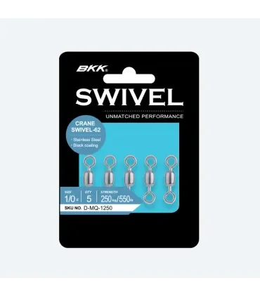 Girella BKK Crane Swivel 62 – Girella da Pesca ad Alta Resistenza Antitorsione
