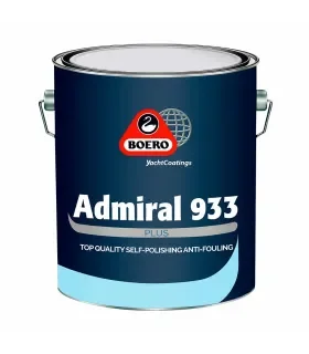Boero Admiral 933 Plus 0,75 Lt | Antivegetativa Autolevigante per Barca
