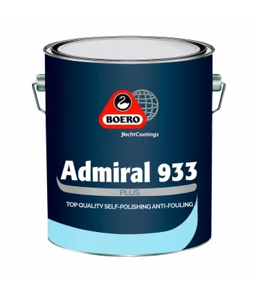 Boero Admiral 933 Plus 0,75 Lt | Antivegetativa Autolevigante per Barca