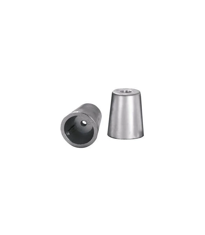 Anodo linee d'asse Radice innesto conico diametro 35 mm in zinco per asse portaelica