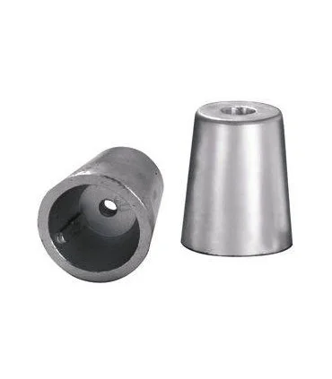 Anodo linee d'asse Radice innesto conico diametro 35 mm in zinco per asse portaelica