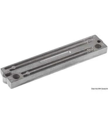 Barra anodo in zinco per motori fuoribordo Suzuki 60 250 HP 2 e 4 tempi