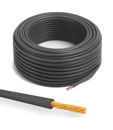 Cavo Elettrico Nero 4 mm² per Nautica, Auto e Camper