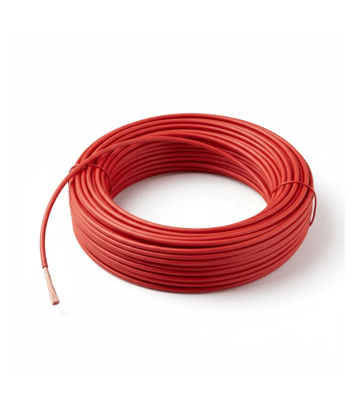 Cavo Elettrico Rosso 4 mm² per Nautica, Auto e Camper