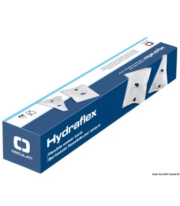 Serbatoio Flessibile Acqua da 55 Litri 69x72 Barca Camper