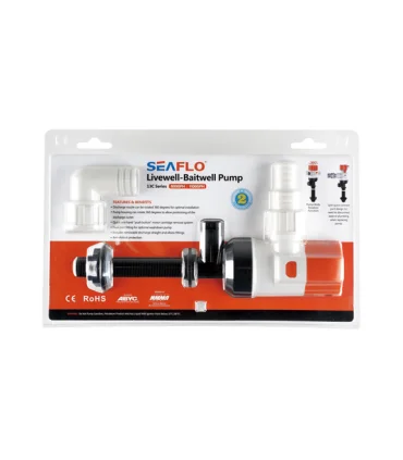 SEAFLO Livewell Baitwell Pump Serie 13C 12V 24V Pompa Vasca Vivo