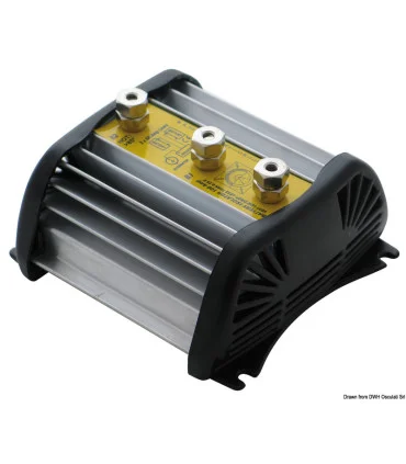 Ripartitore di Carica 2 x 70A Max 100V per 2 Batterie Nautica
