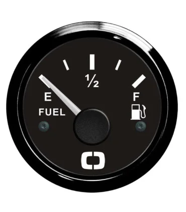 Indicatore livello carburante 10/190 ohm fondo nero