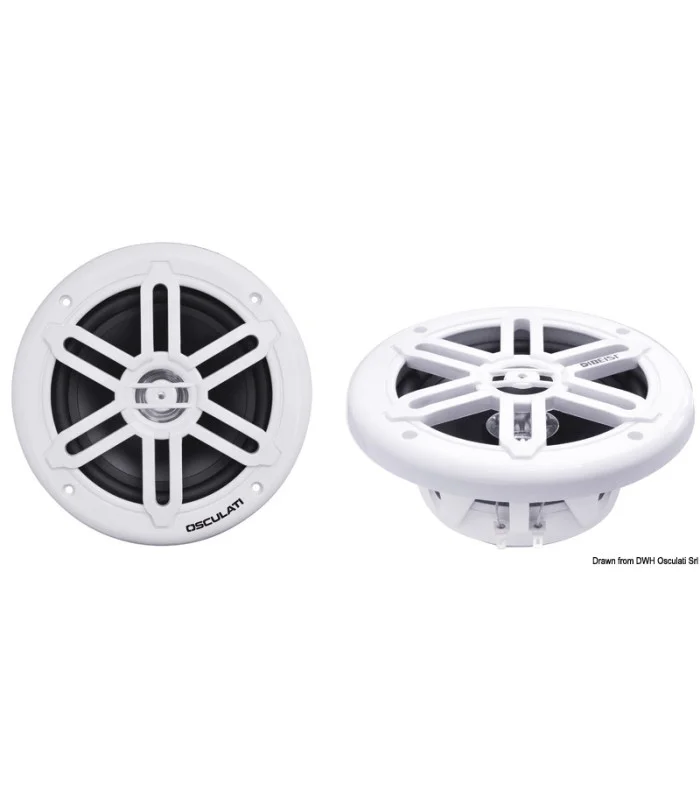 Coppia Altoparlanti Nautici Osculati Waterproof