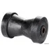 Rullo Centrale 130 mm Nero Ø 80 mm Foro 16 mm per Carrello Barca