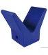 Fermaprua Blu in Gomma 105×67×124 mm Ø13 mm per Carrello Barca