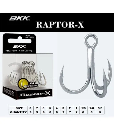 BKK Raptor-X 3X Bright Tin ancoretta