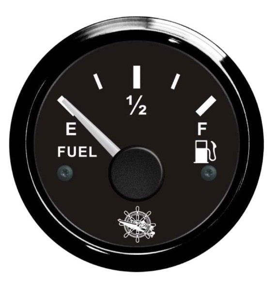 Indicatore livello carburante 10/190 ohm fondo nero