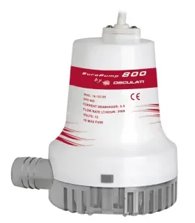 Europump II 800 pompa di sentina portata 51 l/m 12 Volt
