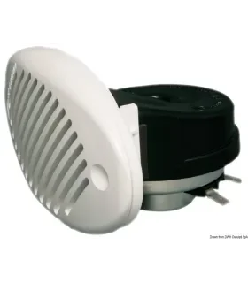 Tromba Fiamm bianca potenza 115 dB 12 Volt