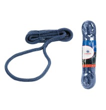 Cima per parabordi impiombata da 1,5 m colore blu diametro 8 mm