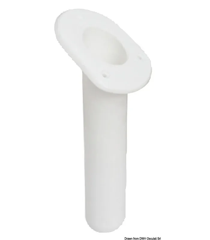 Portacanna in polipropilene UV stabilizzato diametro 43 mm colore bian