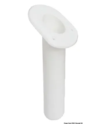Portacanna in polipropilene UV stabilizzato diametro 43 mm colore bian