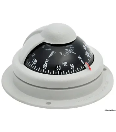 Bussola Riviera Comet 1 da 2" colore grigio chiaro
