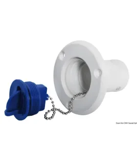Tappo imbarco acqua Water blu 38 mm