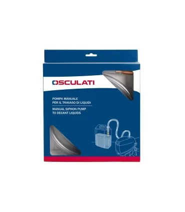 Pompa manuale travaso liquidi tubo 19 mm acqua, gasolio, benzina