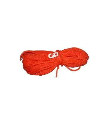 CIMA CORDA TRECCIA GALLEGGIANTE CON GANCIO 30MT 8 MM PER SALVAGENTE